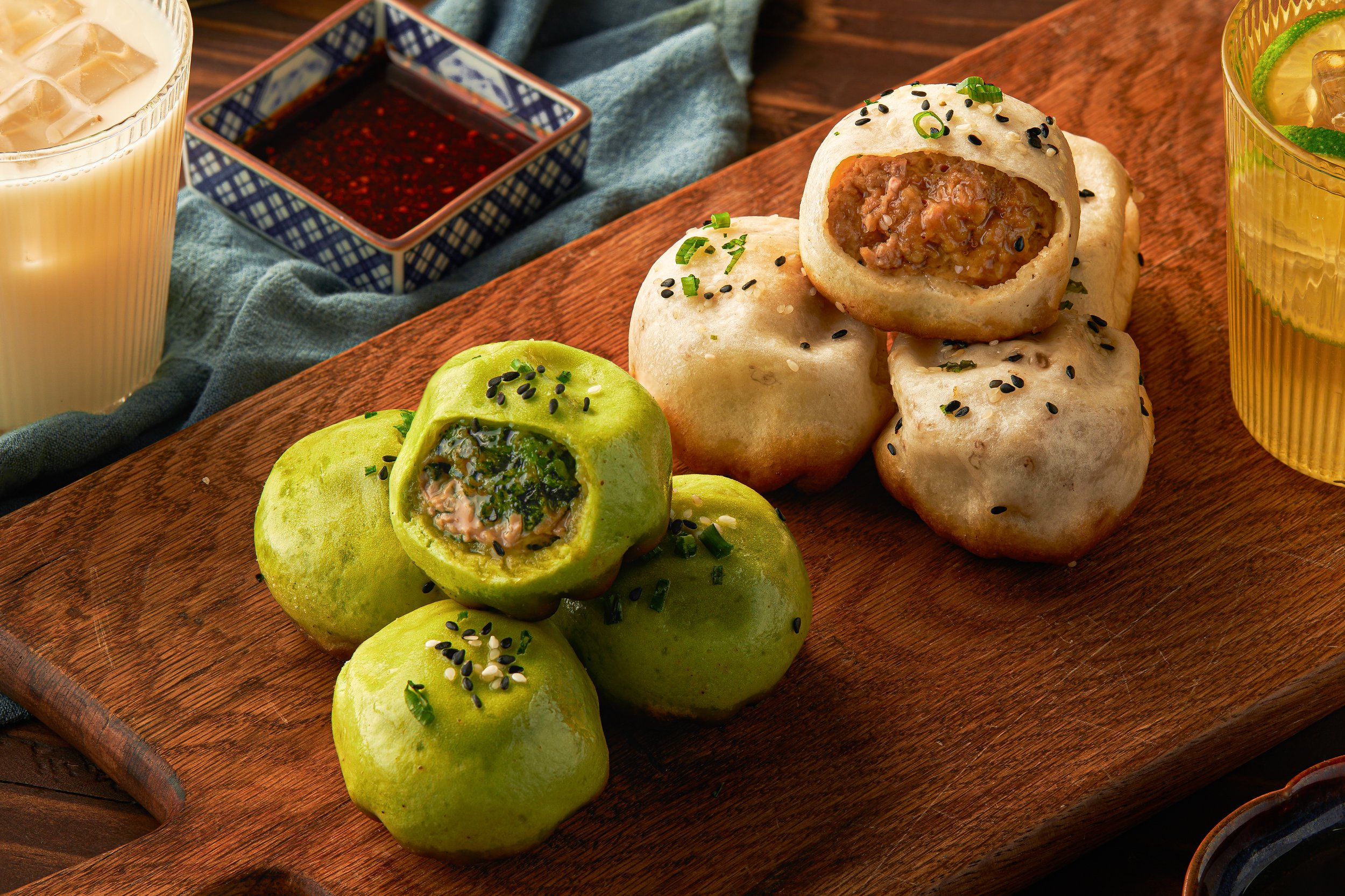 Shengjianbao (生煎包) – Bánh Bao Chiên