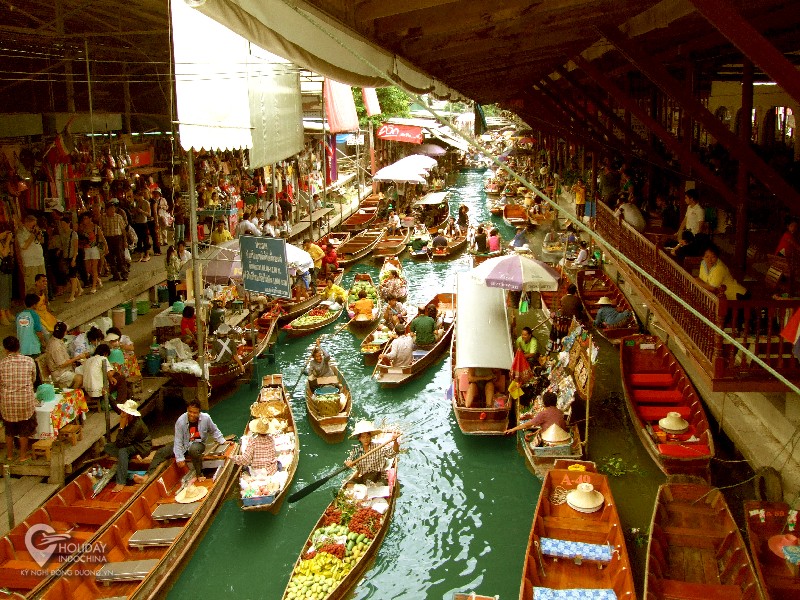 Chợ Nổi Amphawa