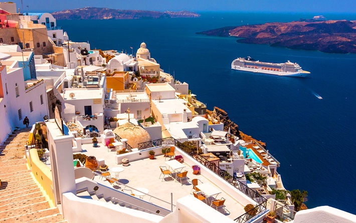 Santorini – Hòn đảo huyền bí của Hy Lạp